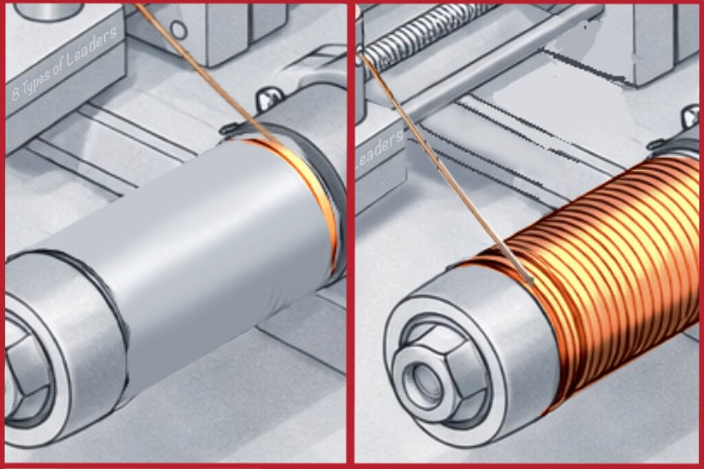 Coil winder tension monitoring Reed sensor