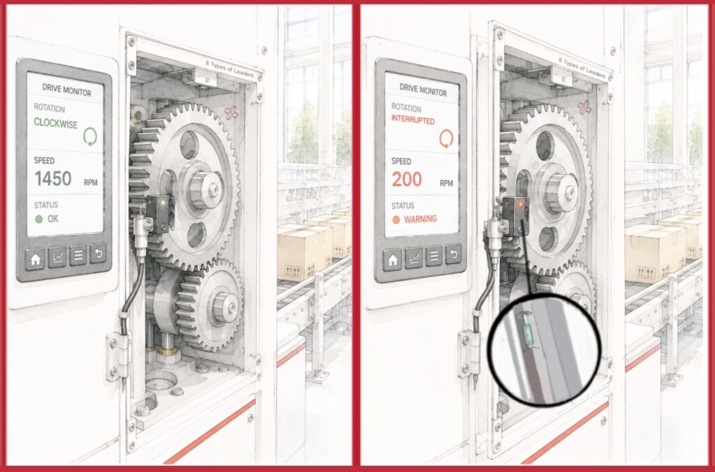Gear speed sensing Using Reed Switches