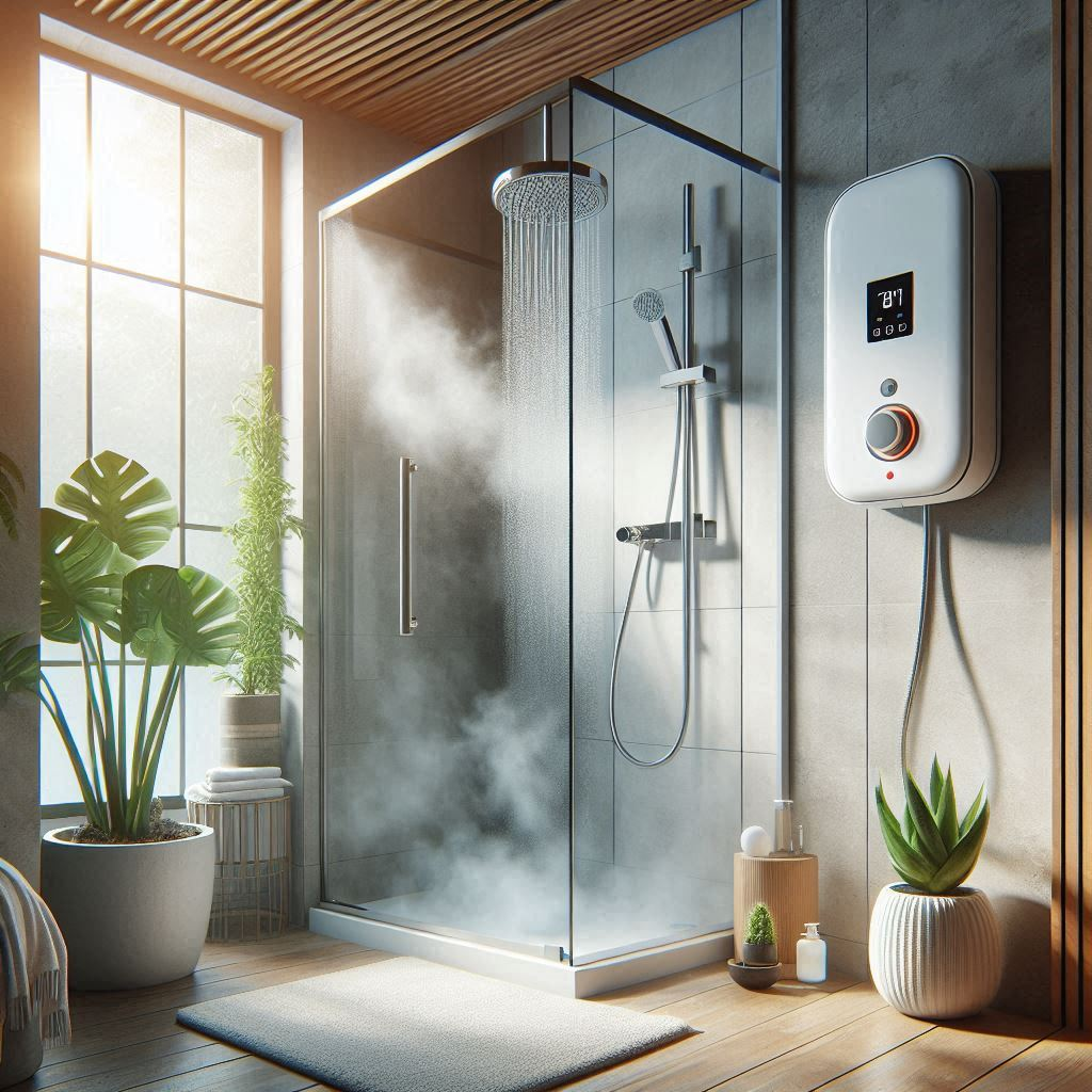 Reed switches in instant water heater