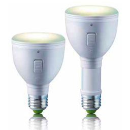 Reed switches in emergency lamp