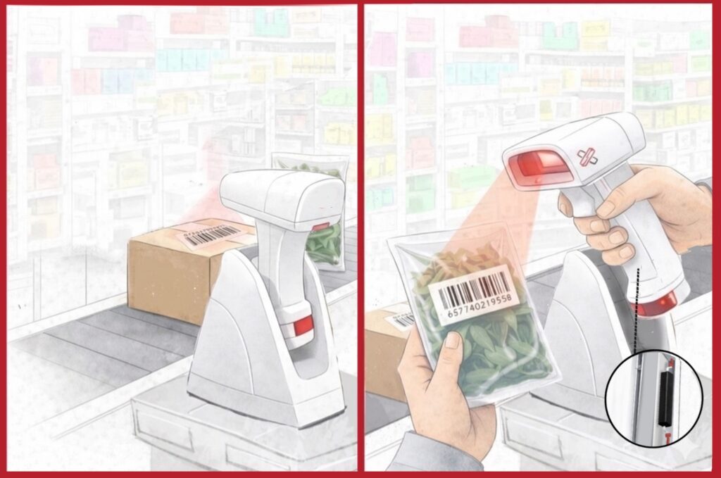 reed sensors in barcode scanners