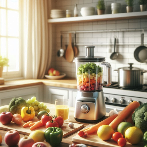 food processor using a reed relay