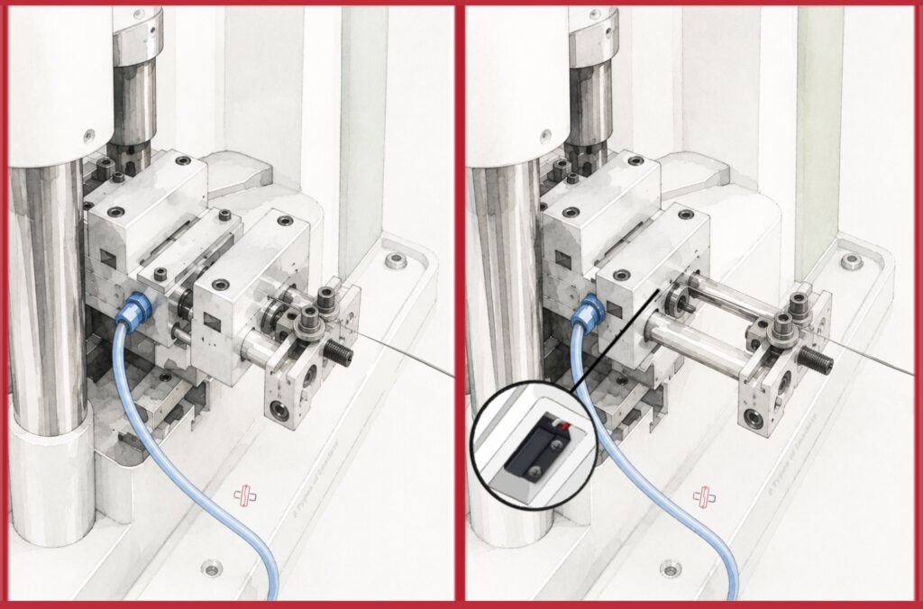 Wire Feeder Magnet Sensor
