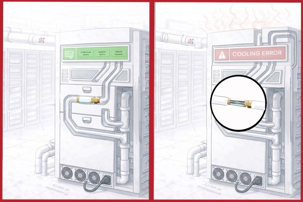 chill water sensing on data servers