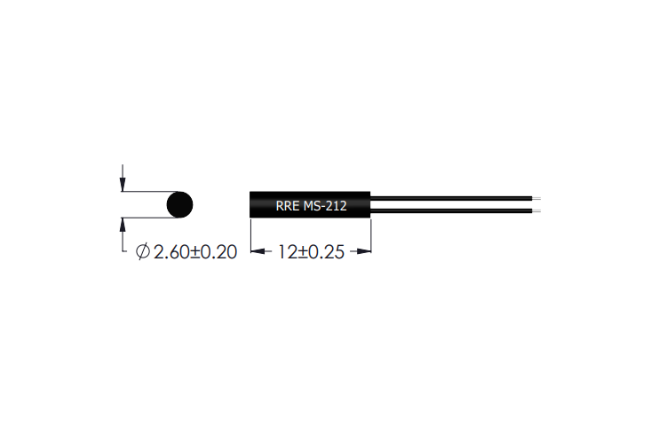 MS-212 Magnet Sensor Drawing