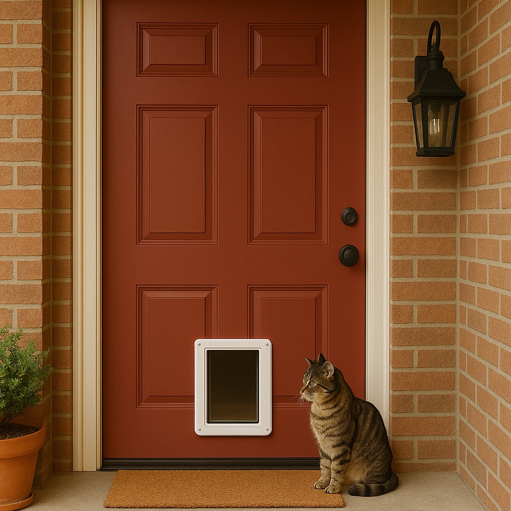 Pet doors sensing applications